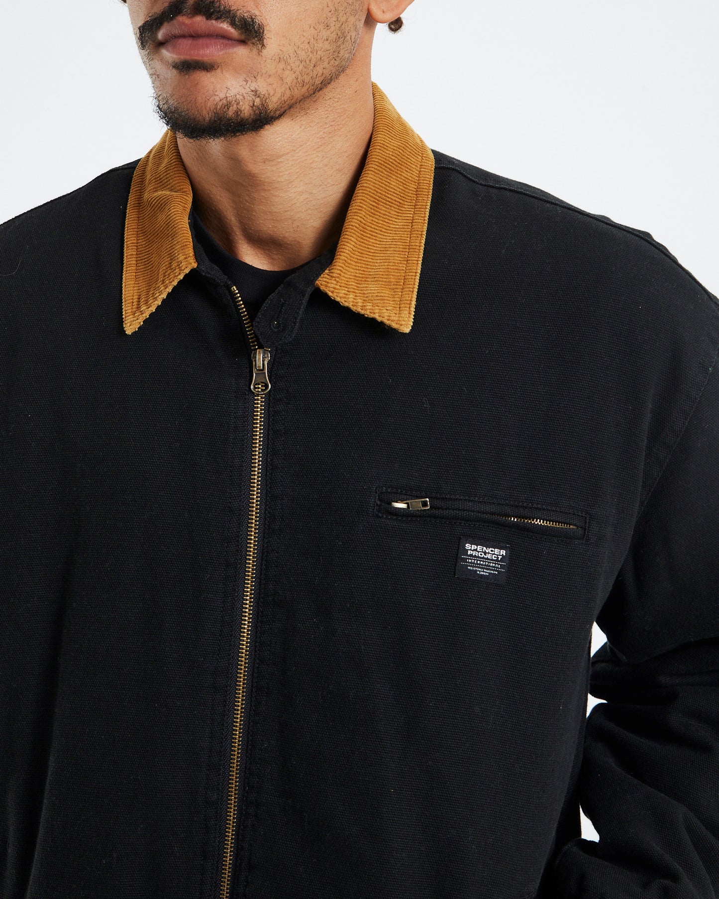 District Canvas Jacket Black