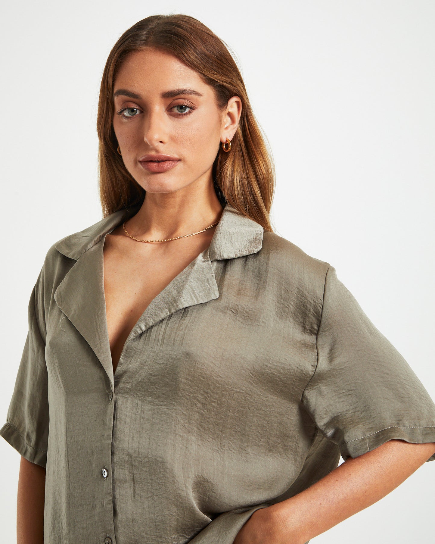 Hallie Shirt Olive
