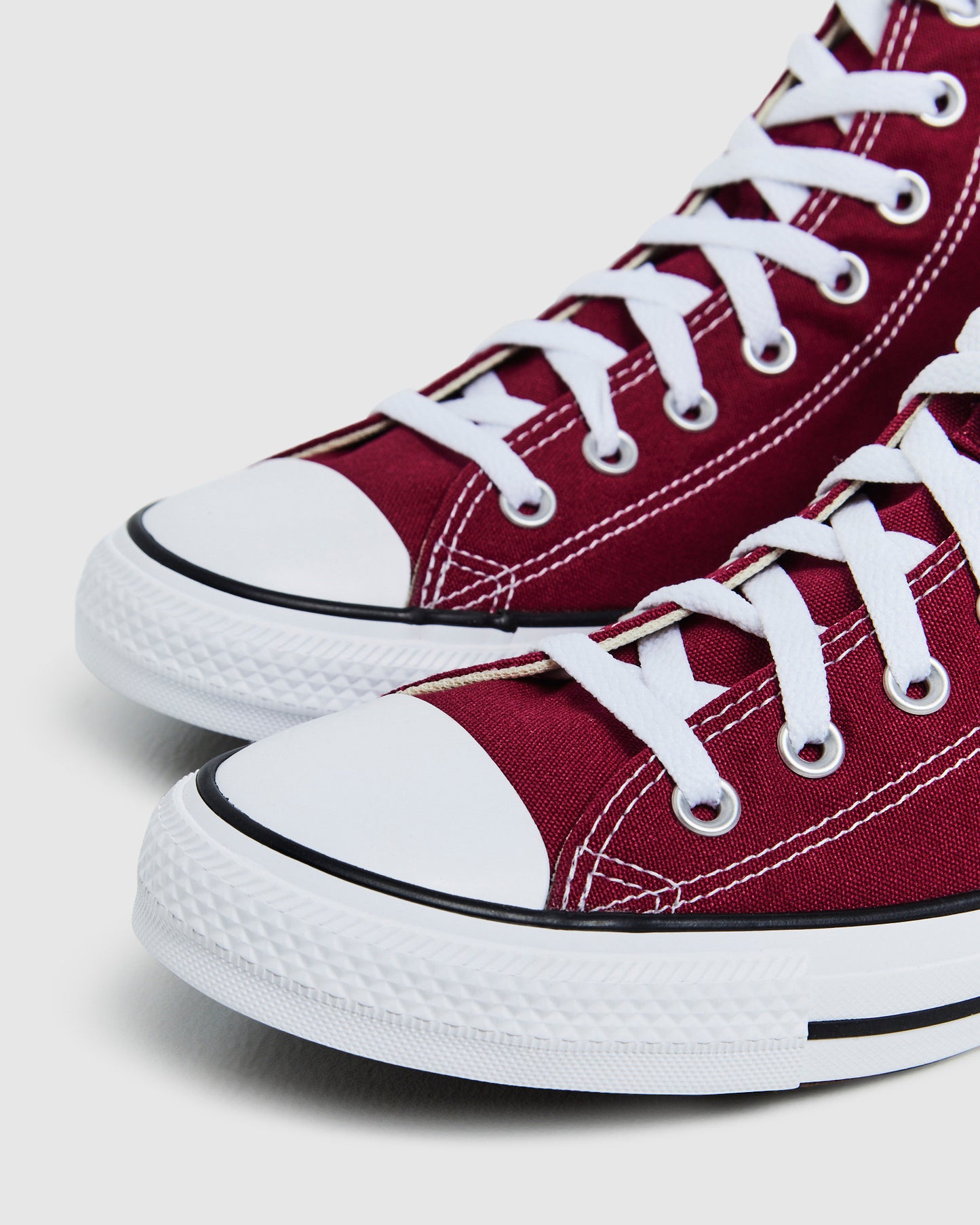 Chuck Taylor All Star Canvas Hi Top Sneakers Maroon