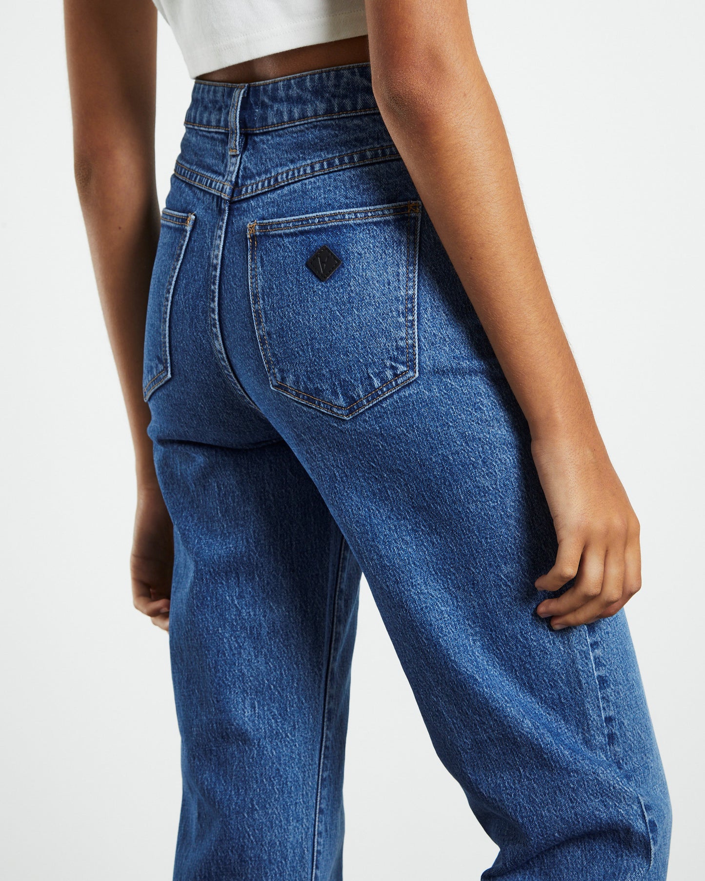 A 94 High Straight Jeans Brianna Blue