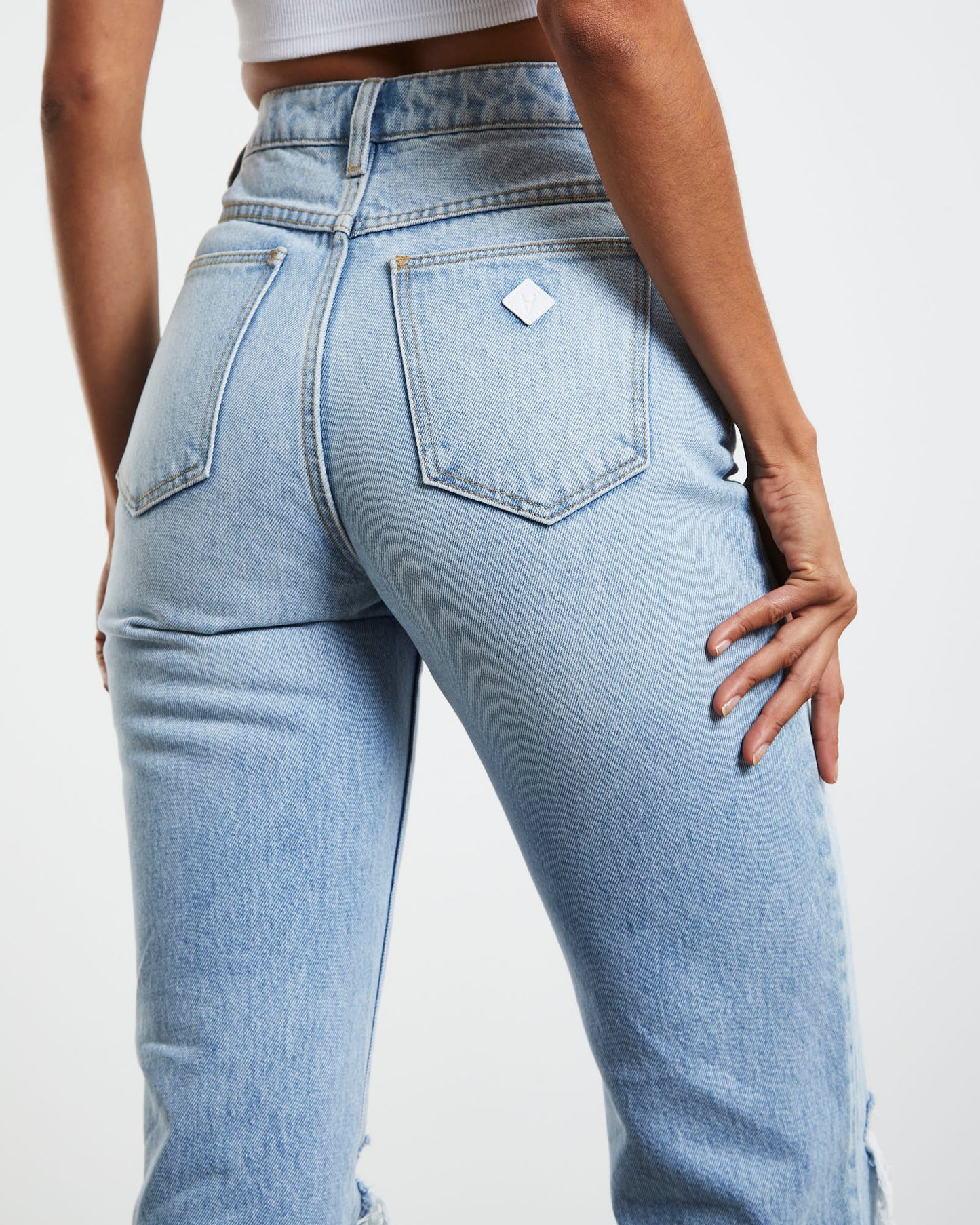 A '94 High Straight Denim Jeans Deanna Organic