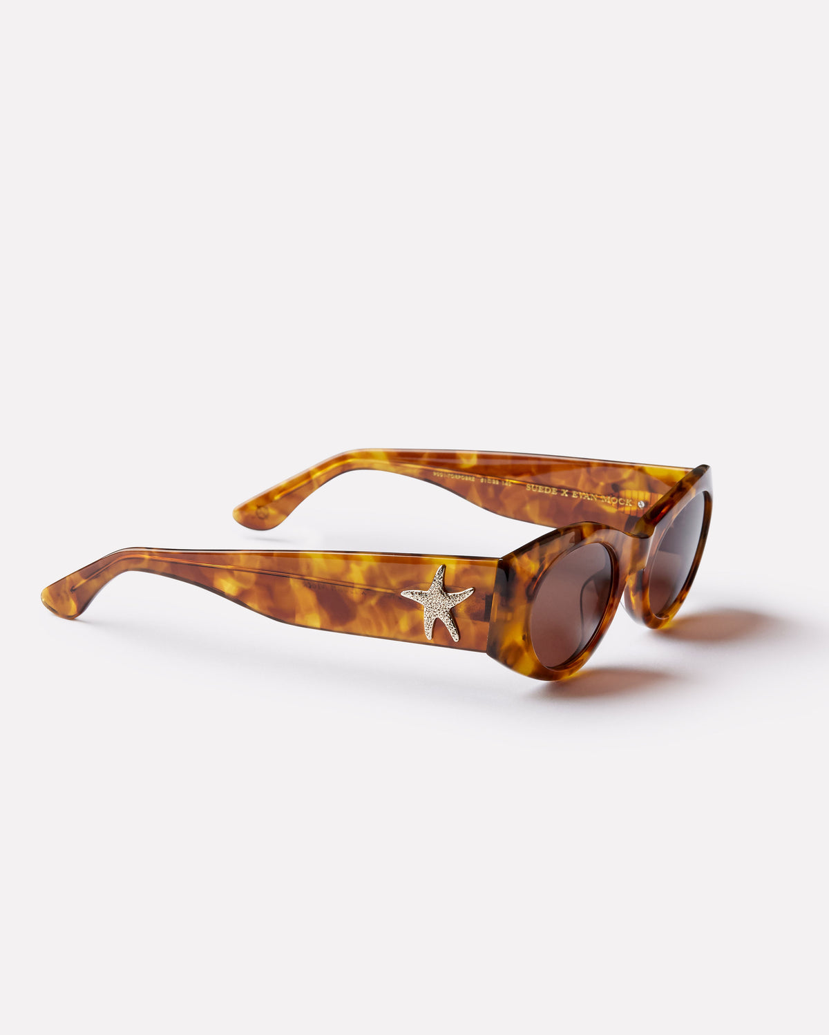 Evan Mock X Suede Sunglasses in Tortoise Polished/Bronze Tortoise Polished / Bronze