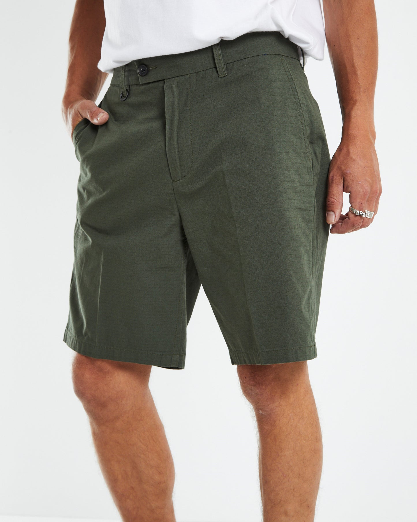 Cash Ripstop Shorts Military Green