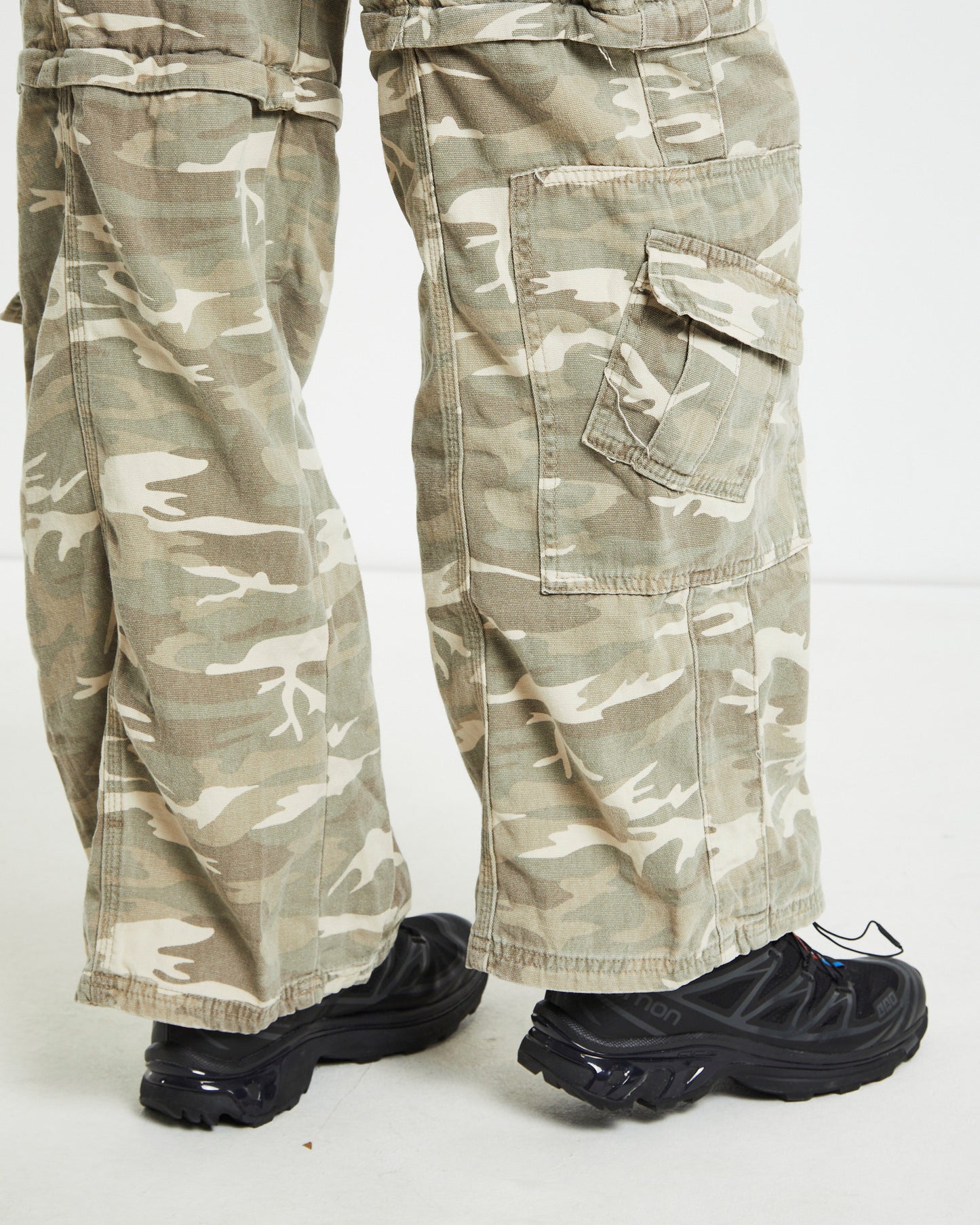 BDG Zip Off Y2K Cargo Pants Camo