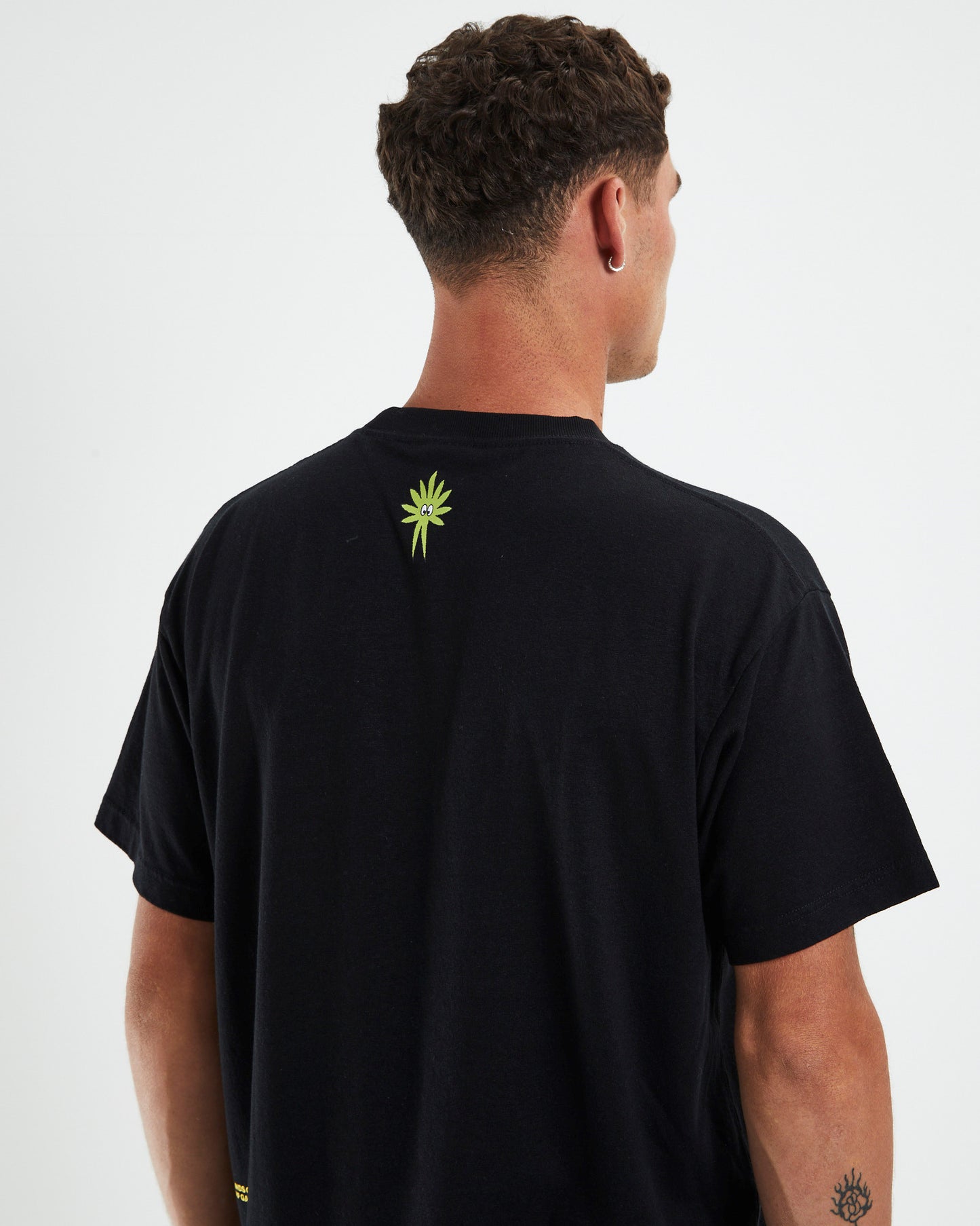 Programmed Hemp Short Sleeve T-Shirt Black
