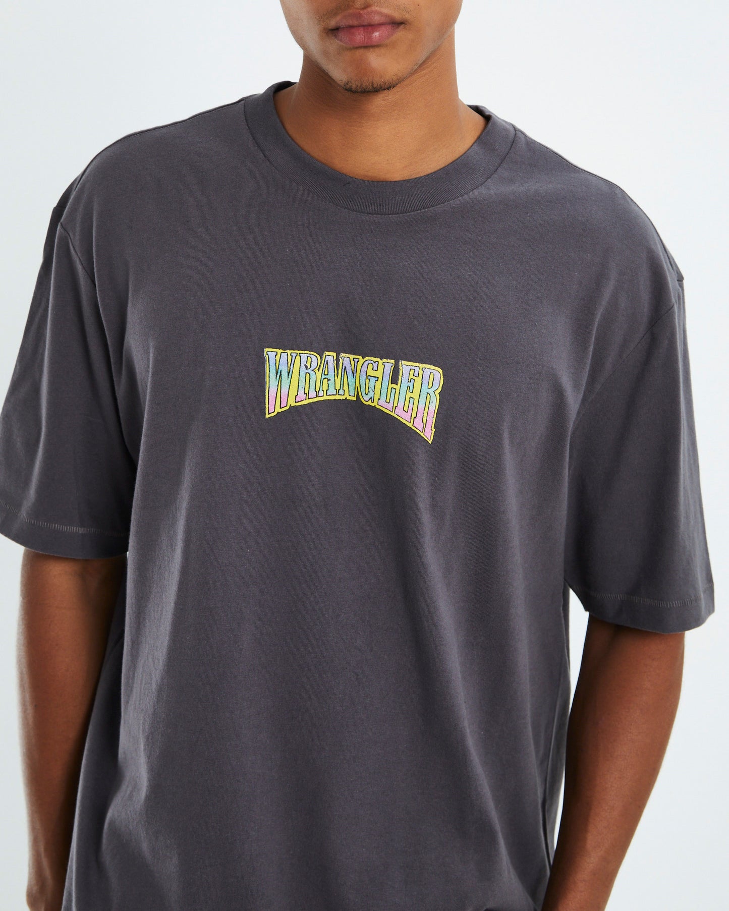 All Seeing Sun Baggy T-Shirt Slate Grey