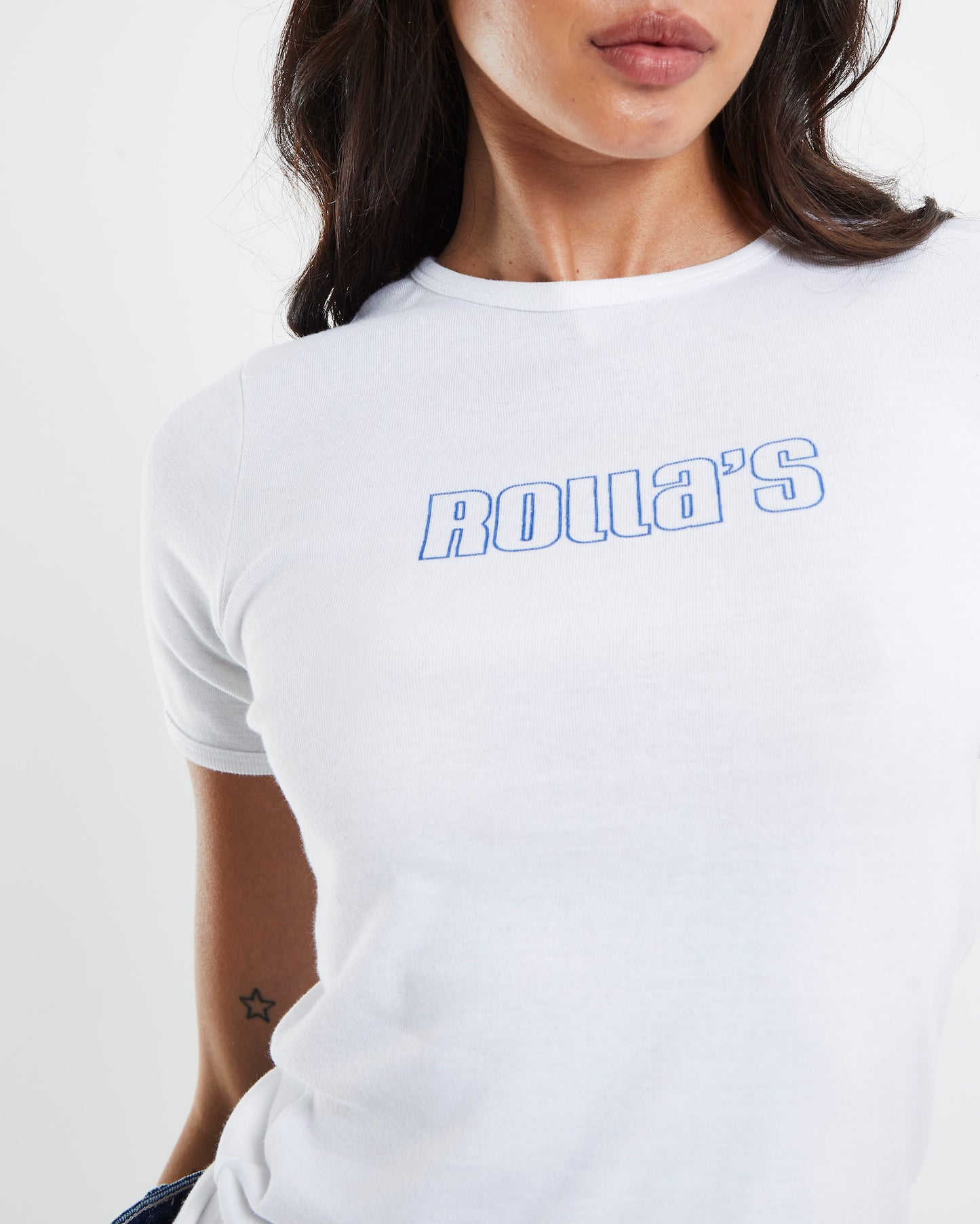 Baby Logo Tee White