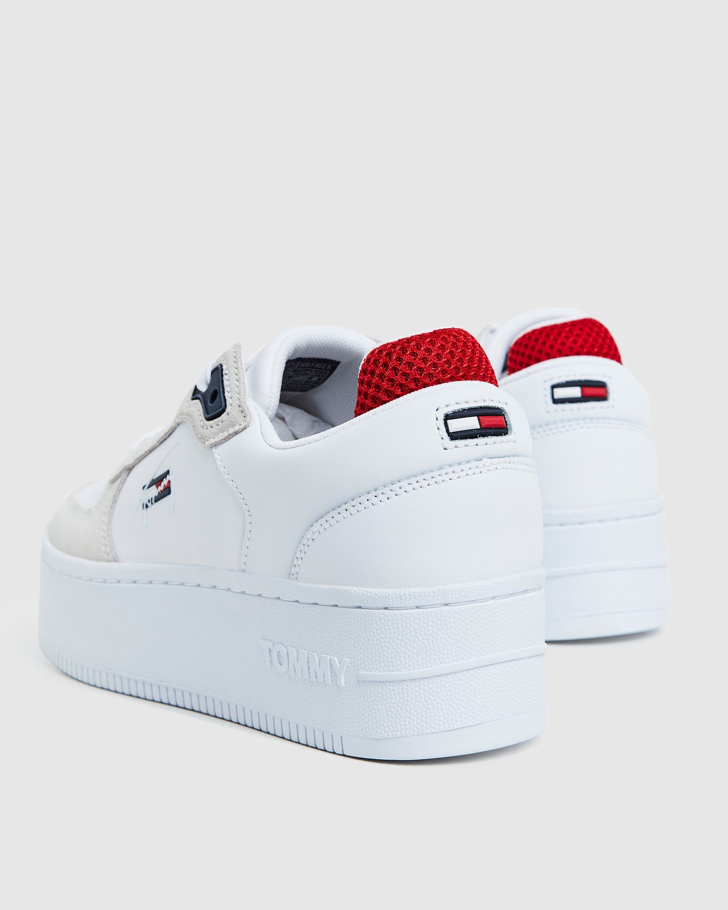 Iconic Flatform Sneakers White