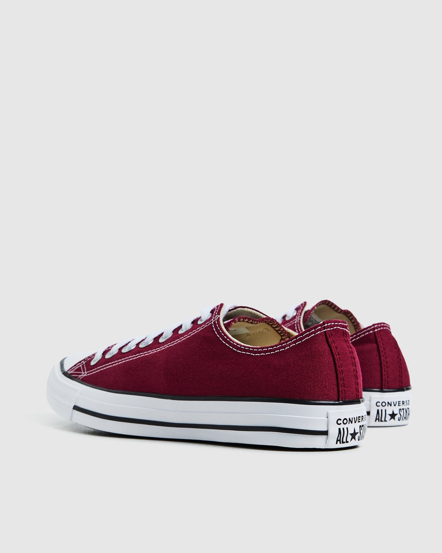 Chuck Taylor All Star Canvas Sneakers Ox Maroon