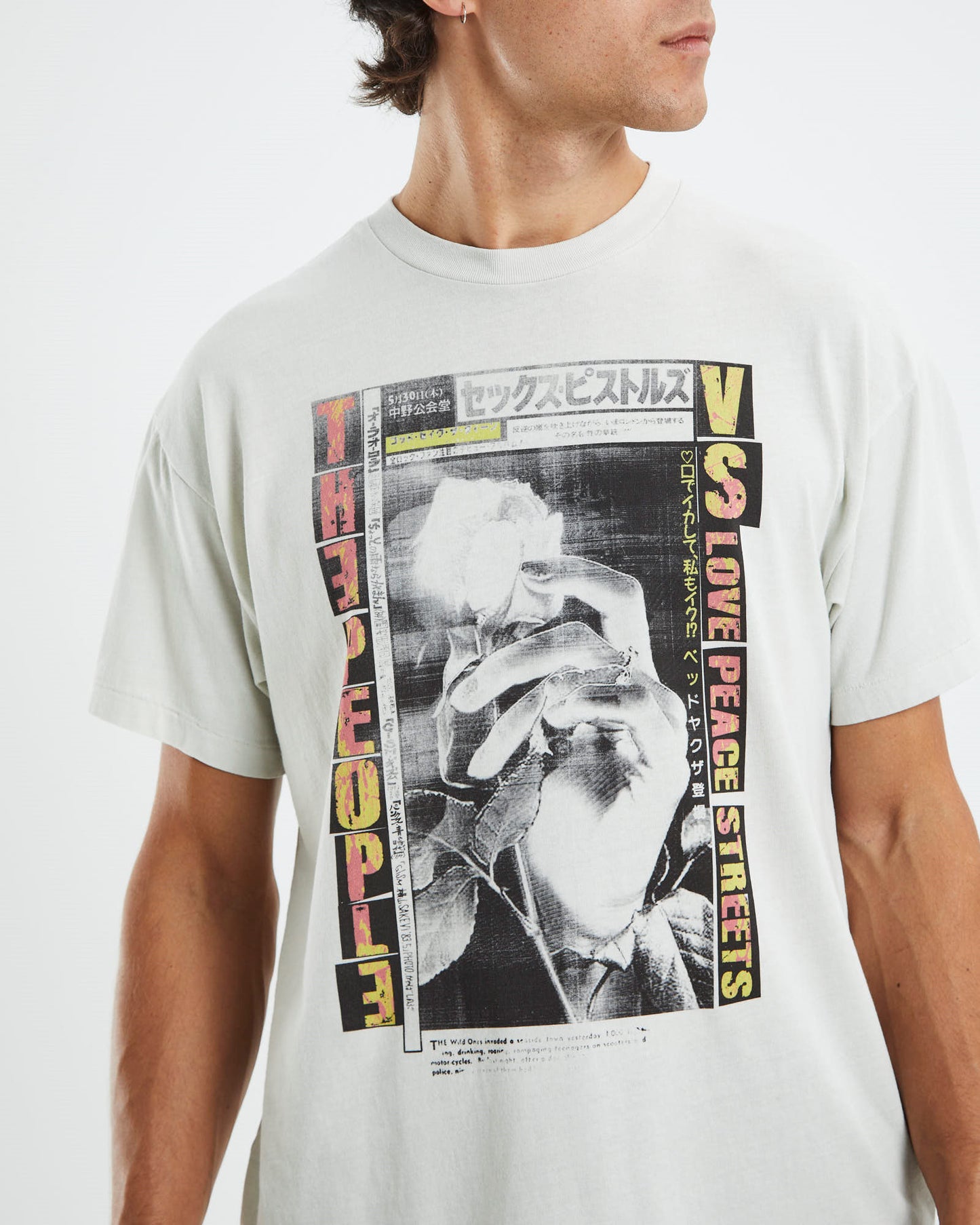 Cherub Vintage T-Shirt Antique White