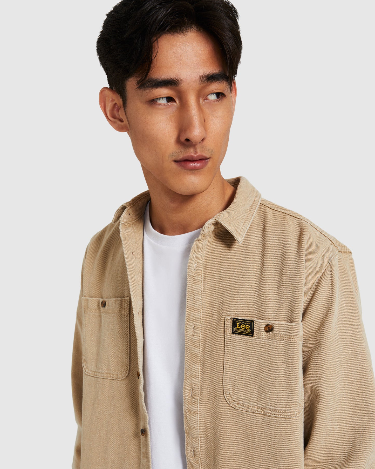 Limited Worker Long Sleeve Shirt Union Stone