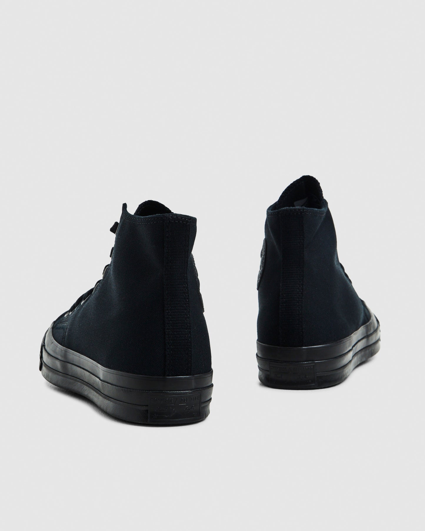 Chuck 70 Vintage Canvas Hi Top Sneakers Black