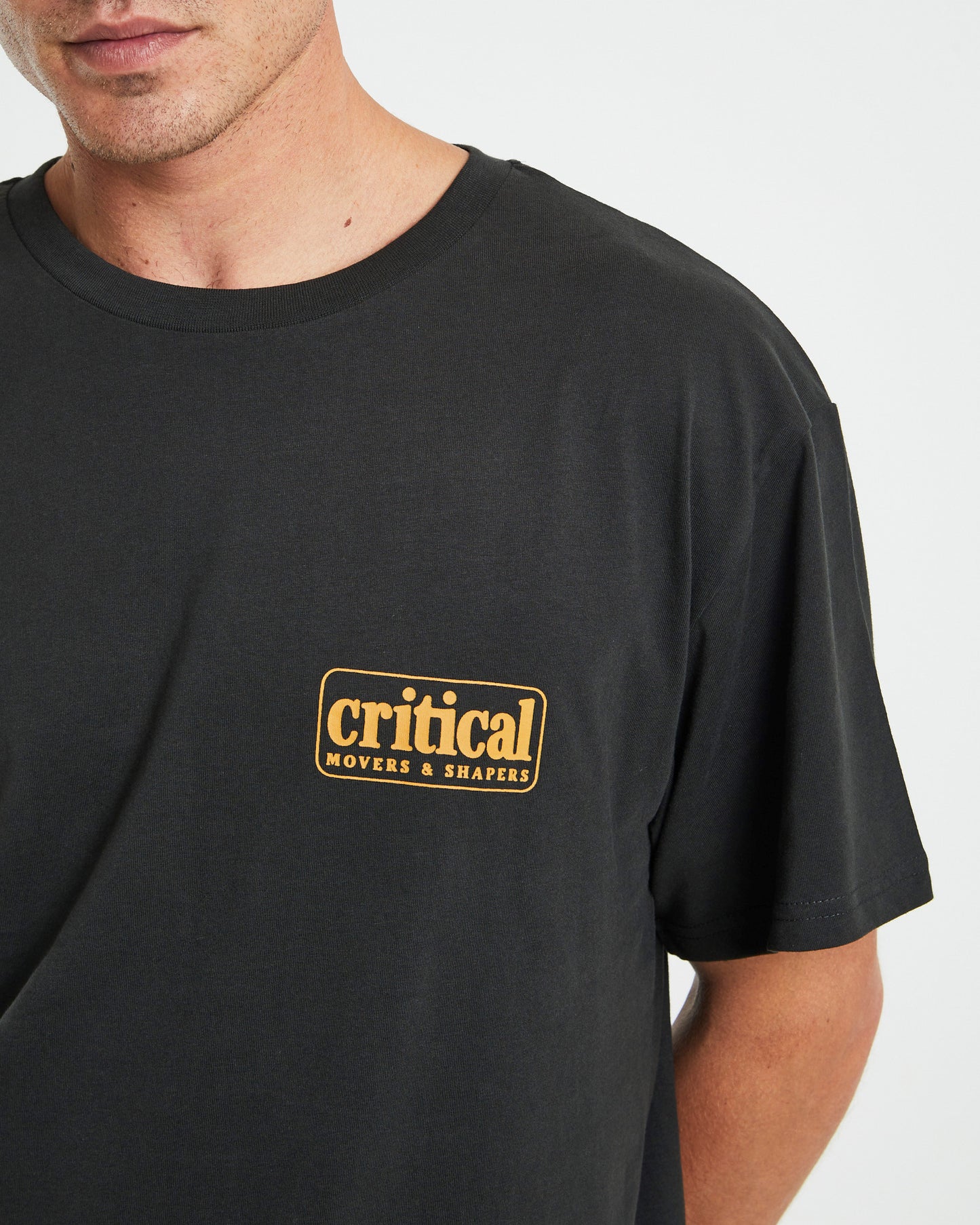 Shaker Short Sleeve T-Shirt Black