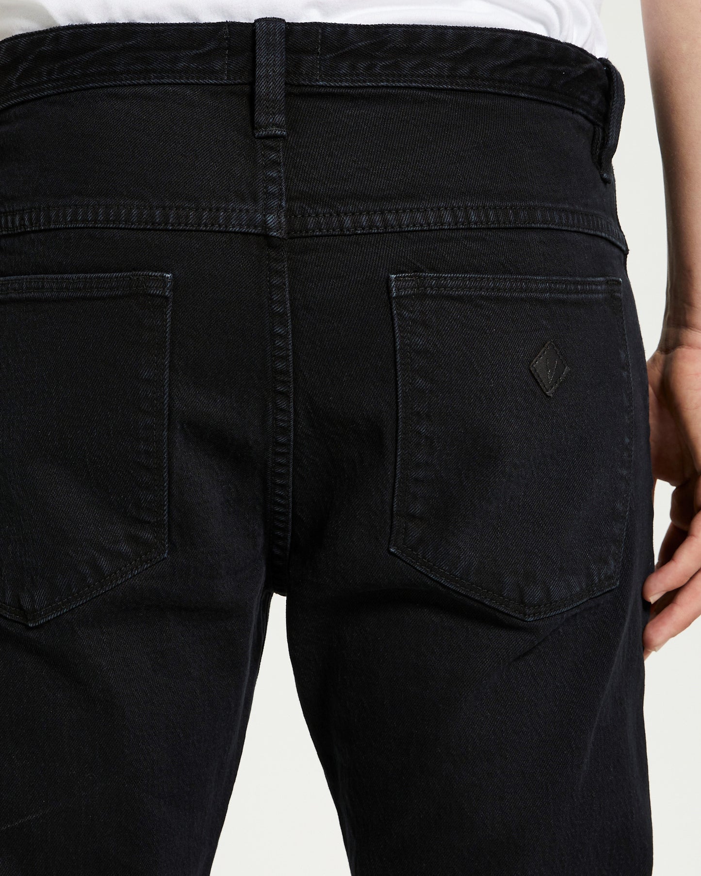 A Dropped Slim Denim Jeans Mamba Rip