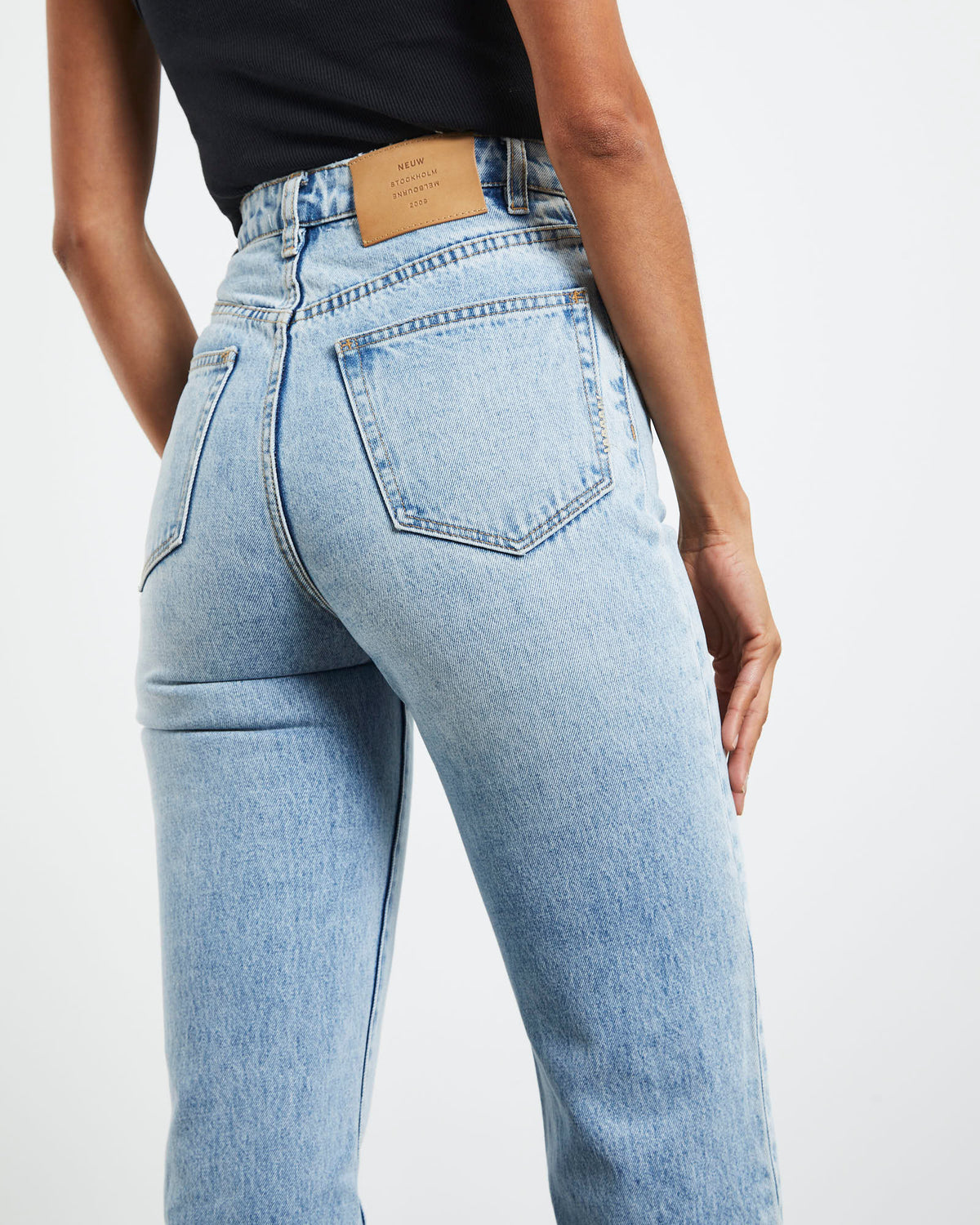 Nico Straight Denim Jeans DENIM