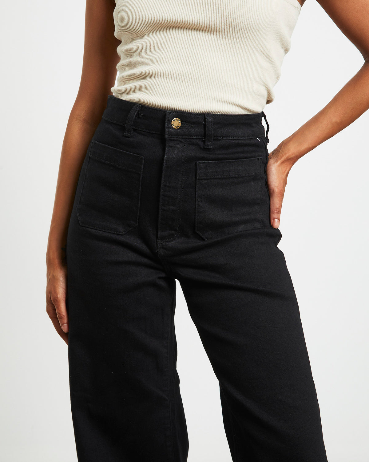 Sailor Jeans in Rinse Black BLACK