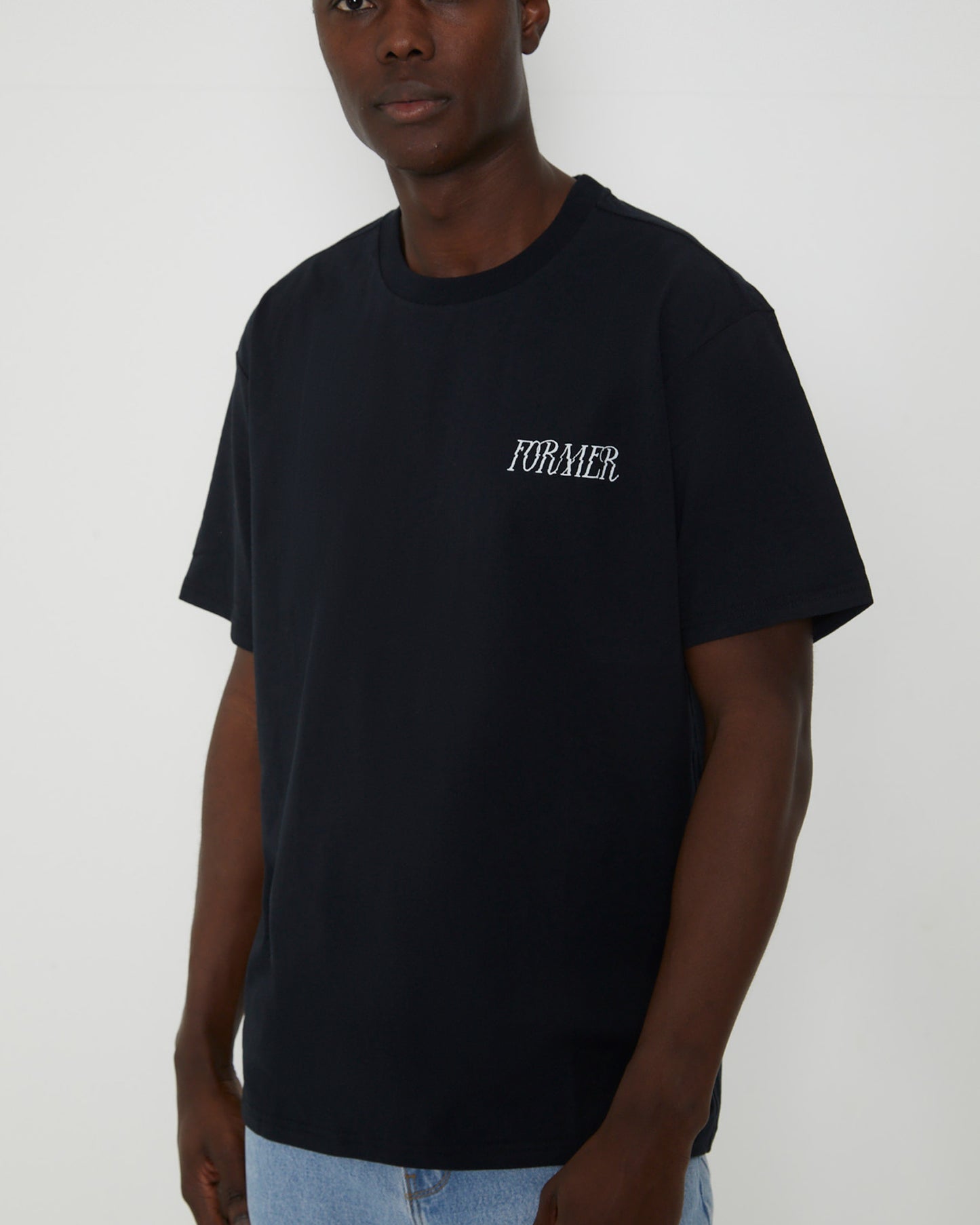 Goodbye Lily Short Sleeve T-Shirt in Black
