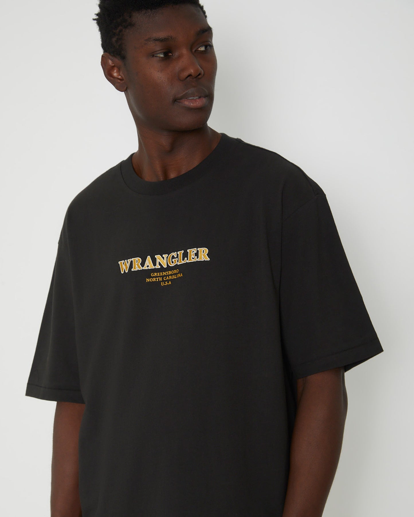 Revival Slacker Short Sleeve T-Shirt in Worn Black