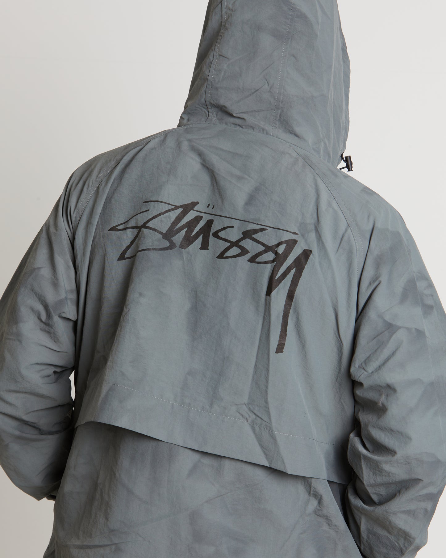 Stussy Wave Dye Jacket in Grey