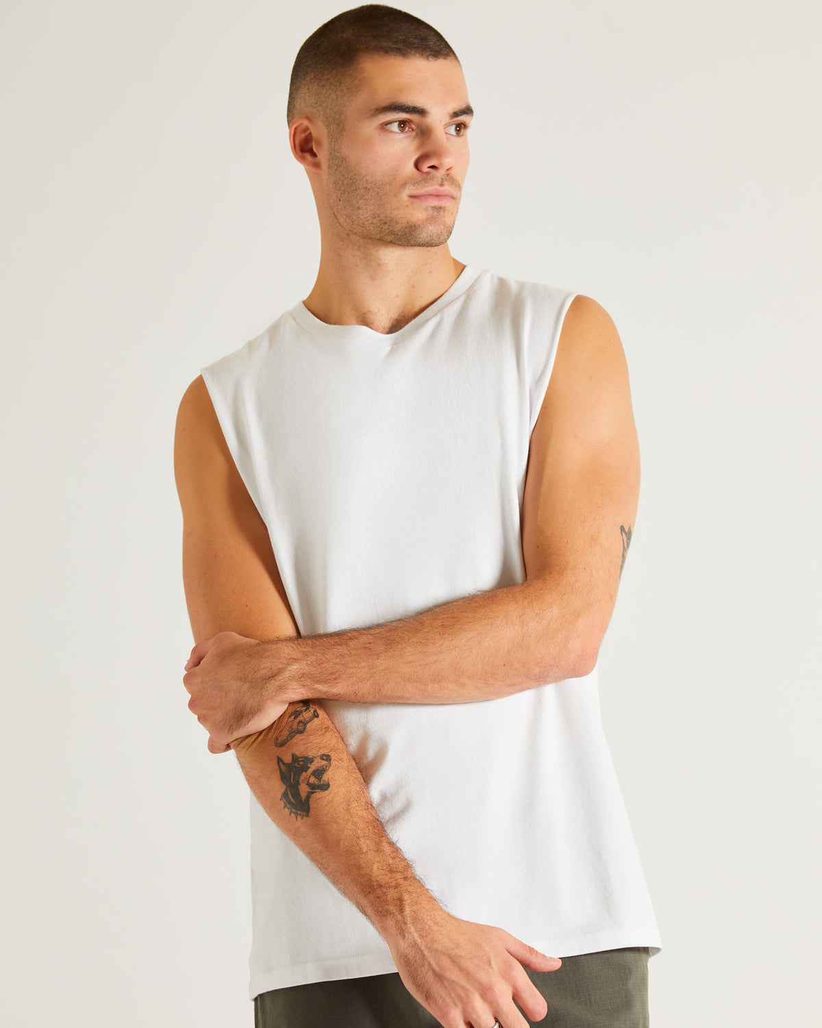 Muscle Tank OPTIC WHITE