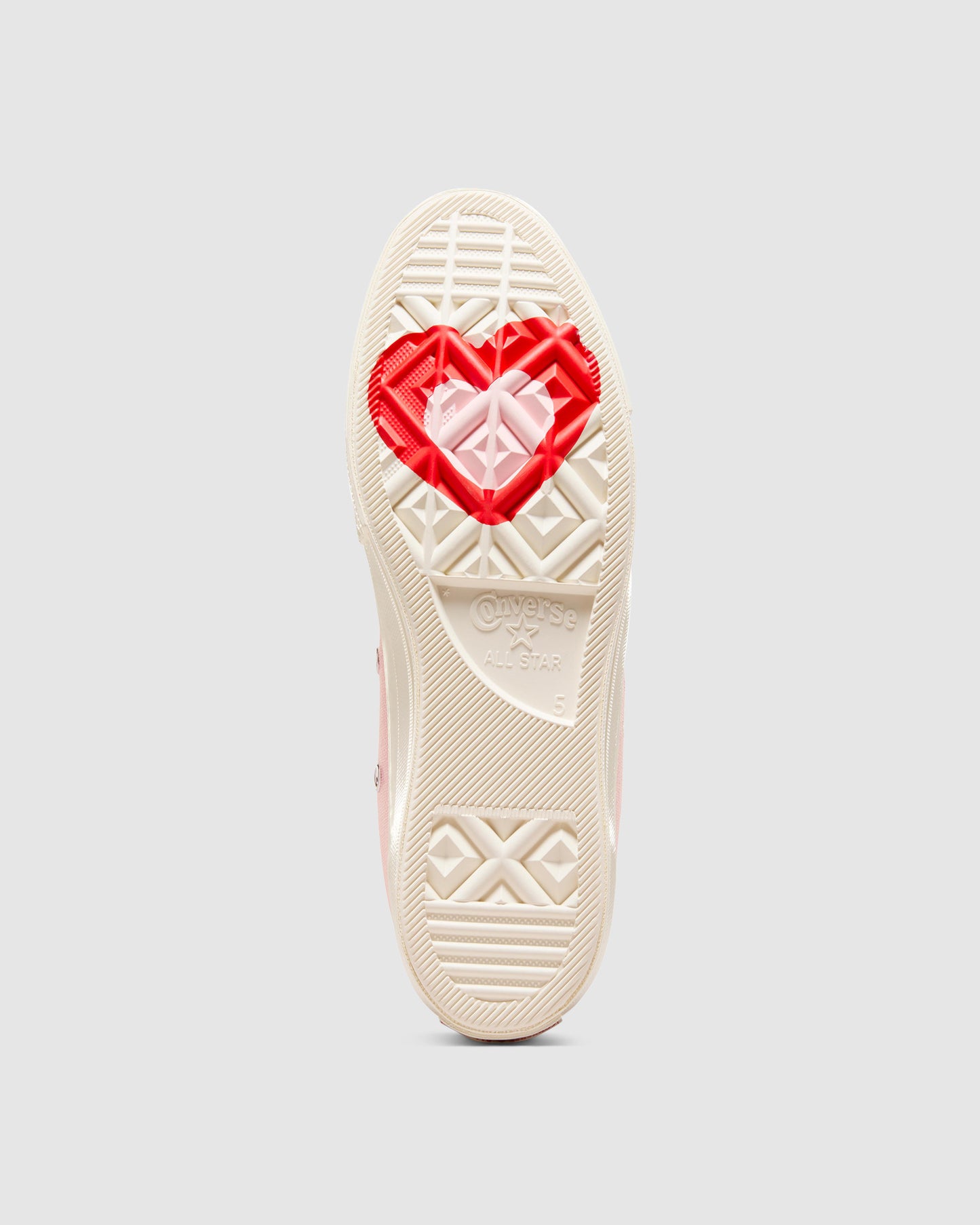 Chuck 70 Y2K Heart Valentine's Day Love Shoes in Donut Glaze