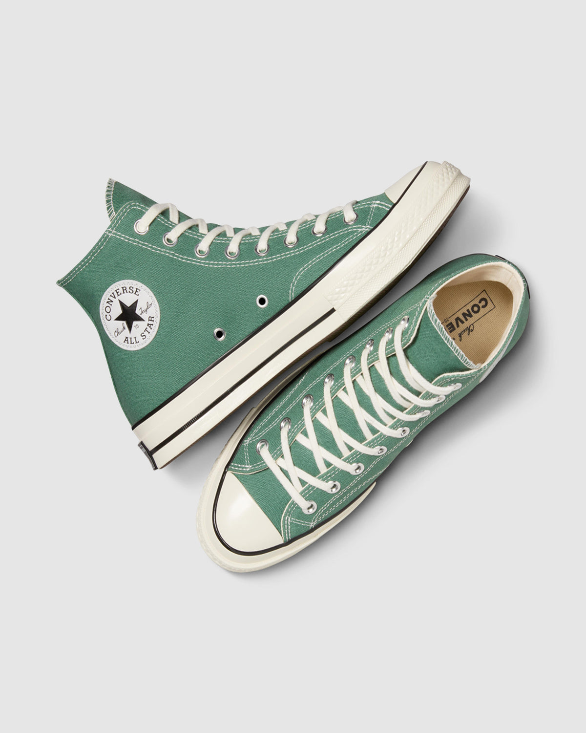 CT 70 Hi Top Sneakers in Green ADMIRAL ELM CANVAS