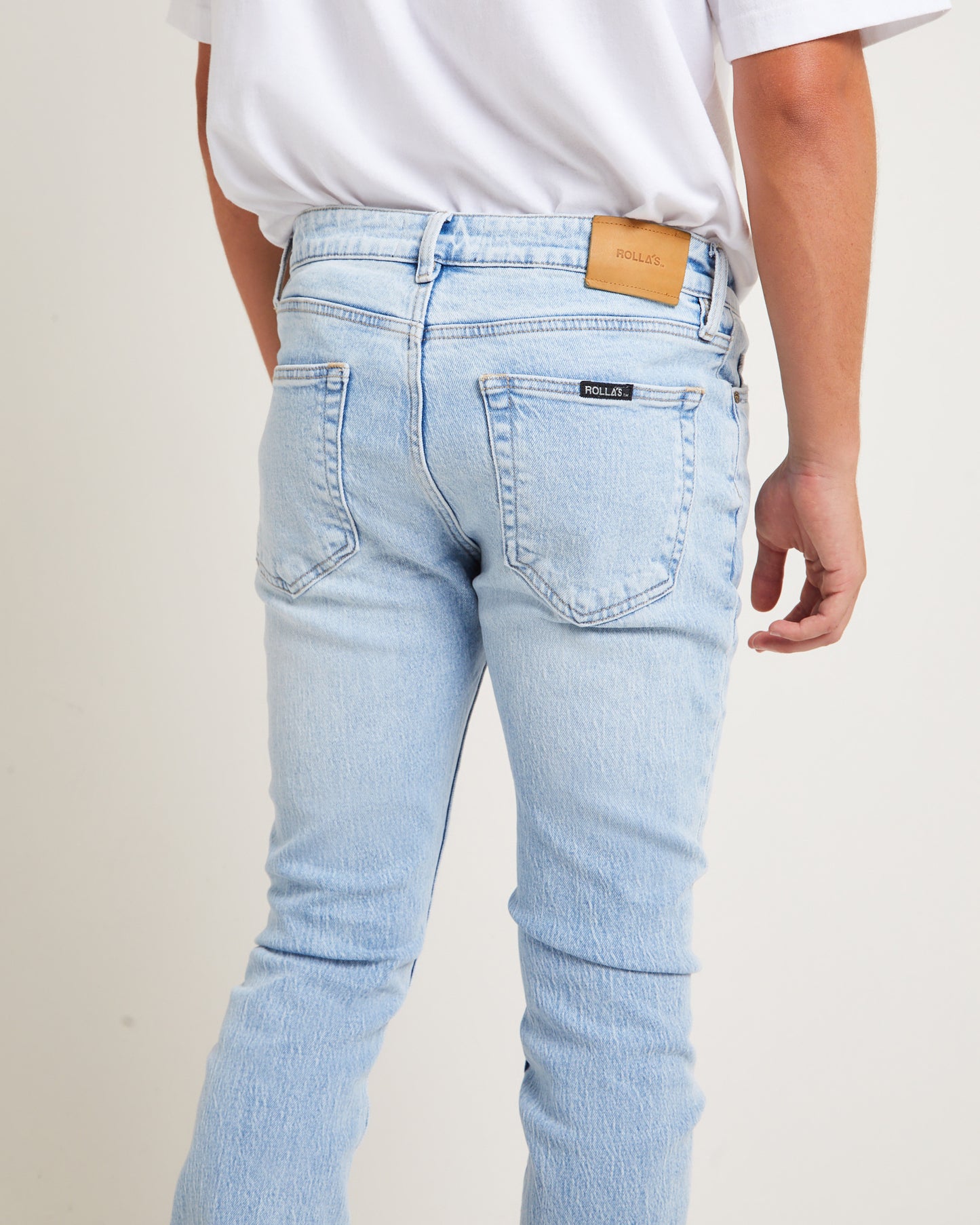 Stinger Crush Rip Slim Denim Jeans