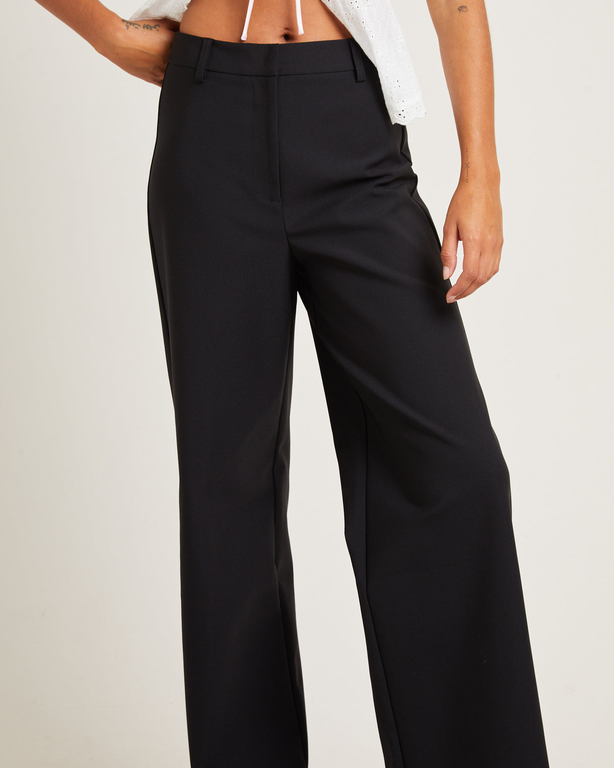 Keelie High Rise Pant BLACK