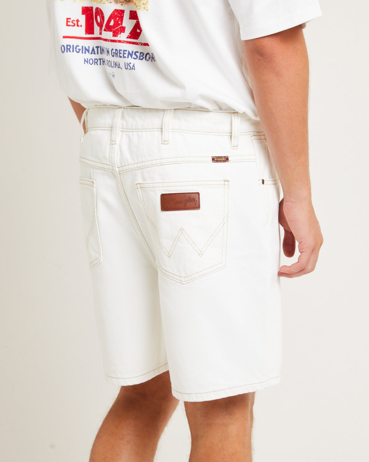 Slacker Denim Shorts in Ghostfire GHOSTFIRE
