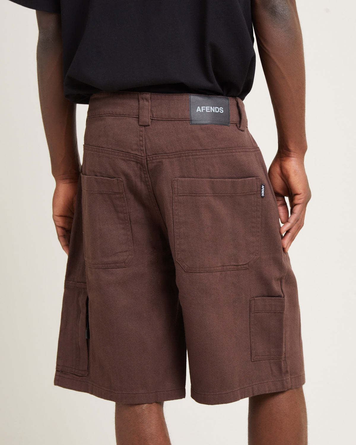Harper Recycled Carpenter Shorts Coffee Brown COFFEE