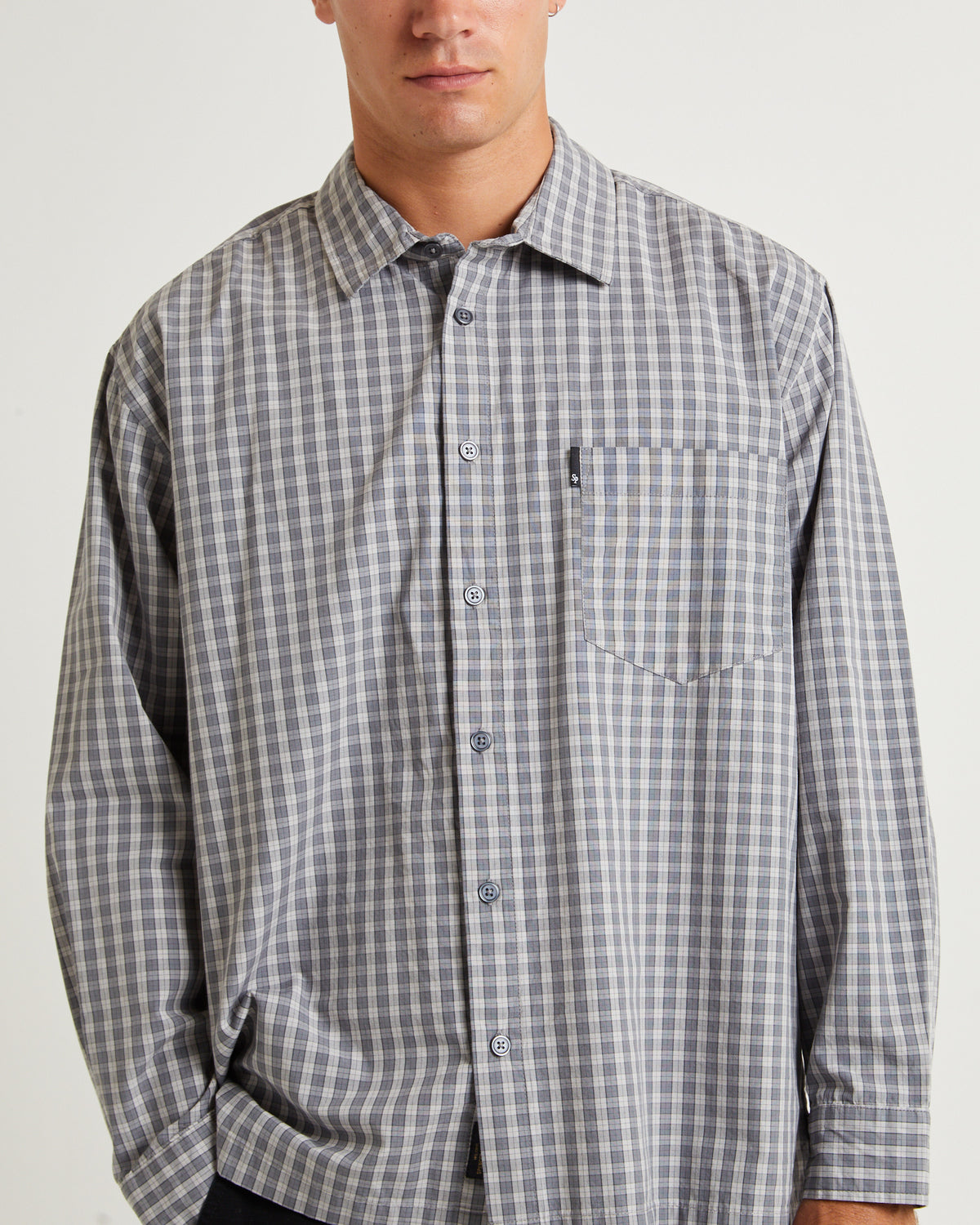 Skate Long Sleeve Shirt Grey GREY