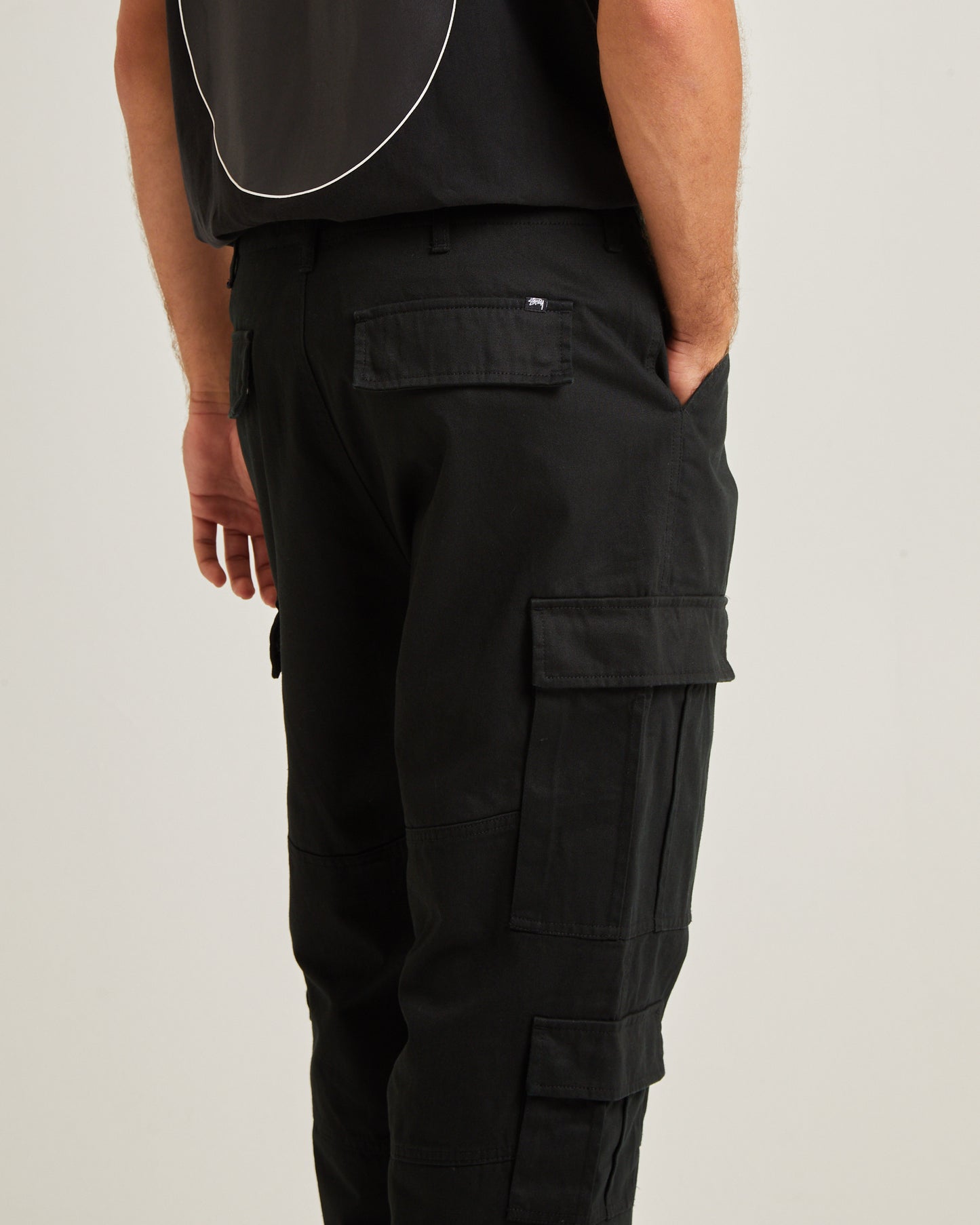 Surplus Cargo Pants Black