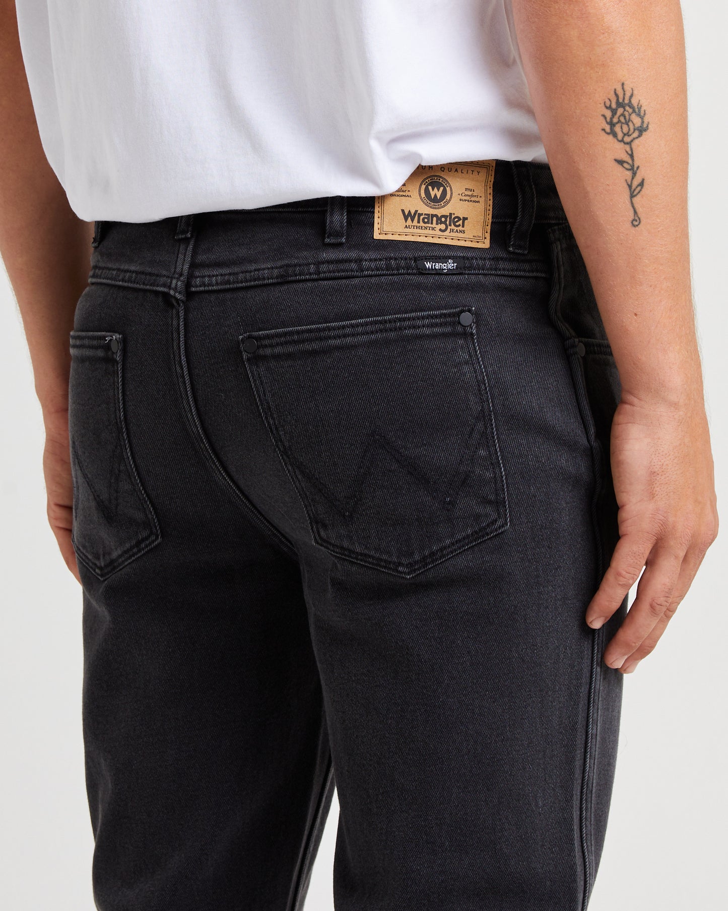 Sid Denim Jeans Smoke Falling