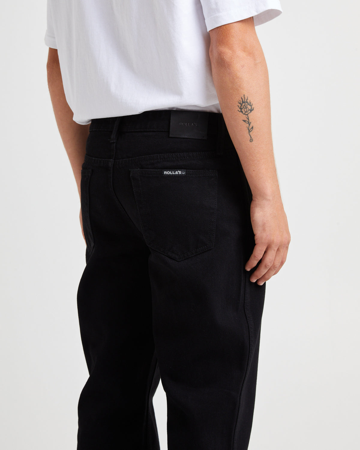 Ezy Comfort Stone Denim Jeans Washed WASHED BLACK