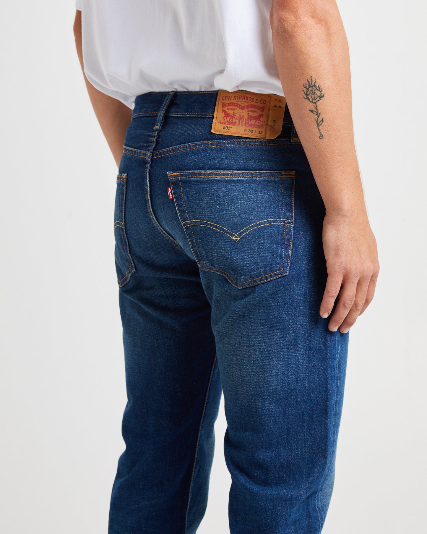 555 '96 Relaxed Straight Denim Jeans