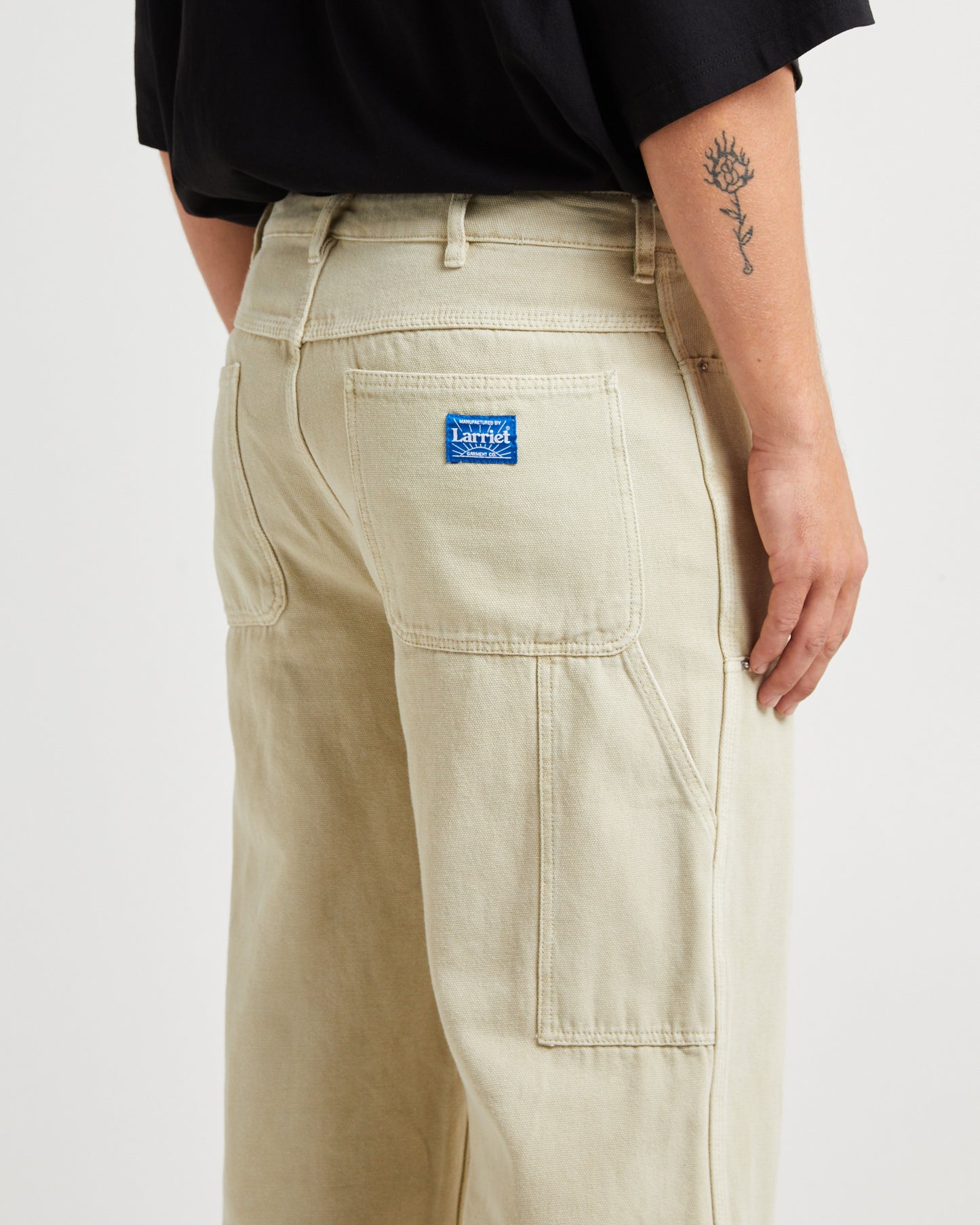 Double Knee Carpenter Pants Used Natural