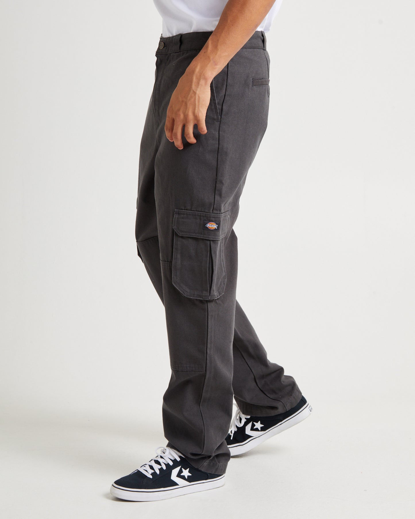 85-283 Cargo Canvas Pants Navy
