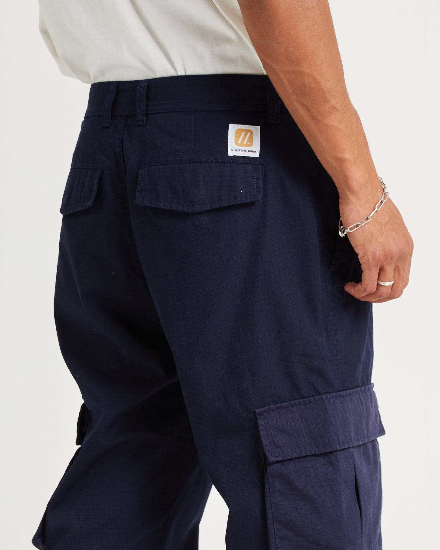 Green Onions Cargo Pants Dark Navy