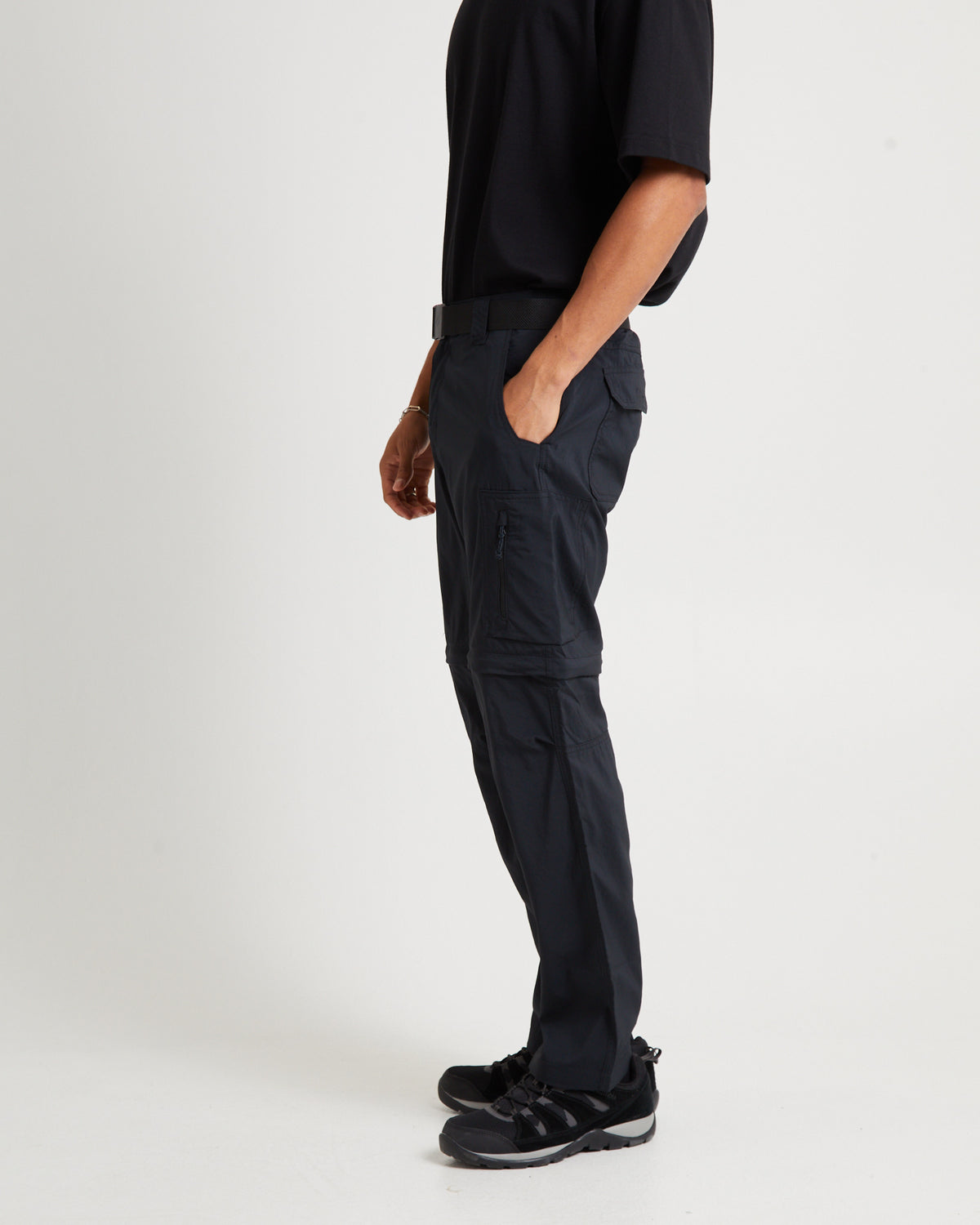 Silver Ridge Convertible Pants Black BLACK