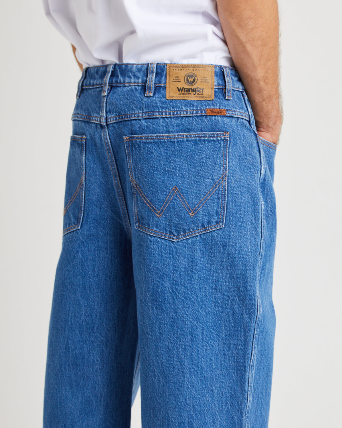 Slacker Denim Jeans Lush LUSH BLUE