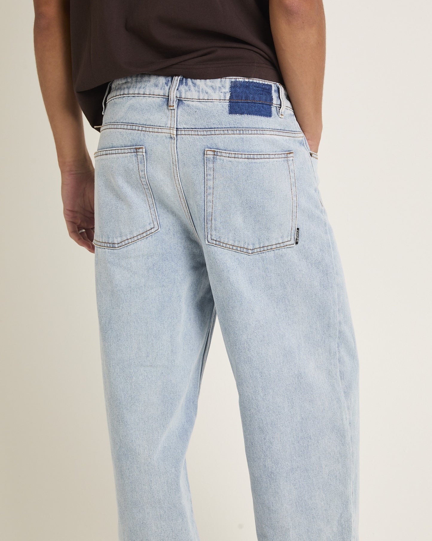 Knocker Wide Leg Denim Jeans