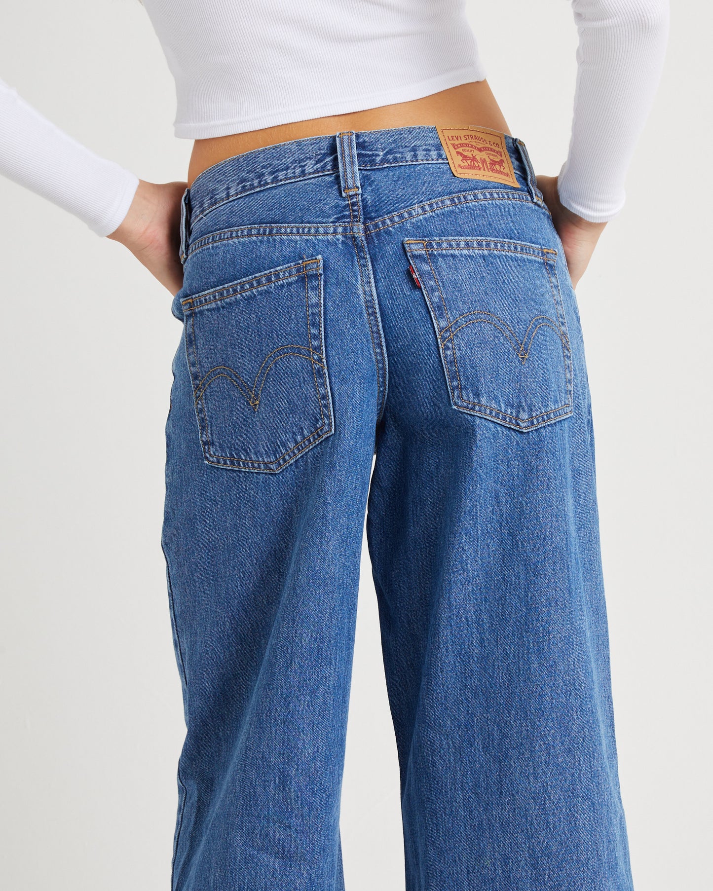 95 Baggy Wide Leg Denim Jeans Take Chances