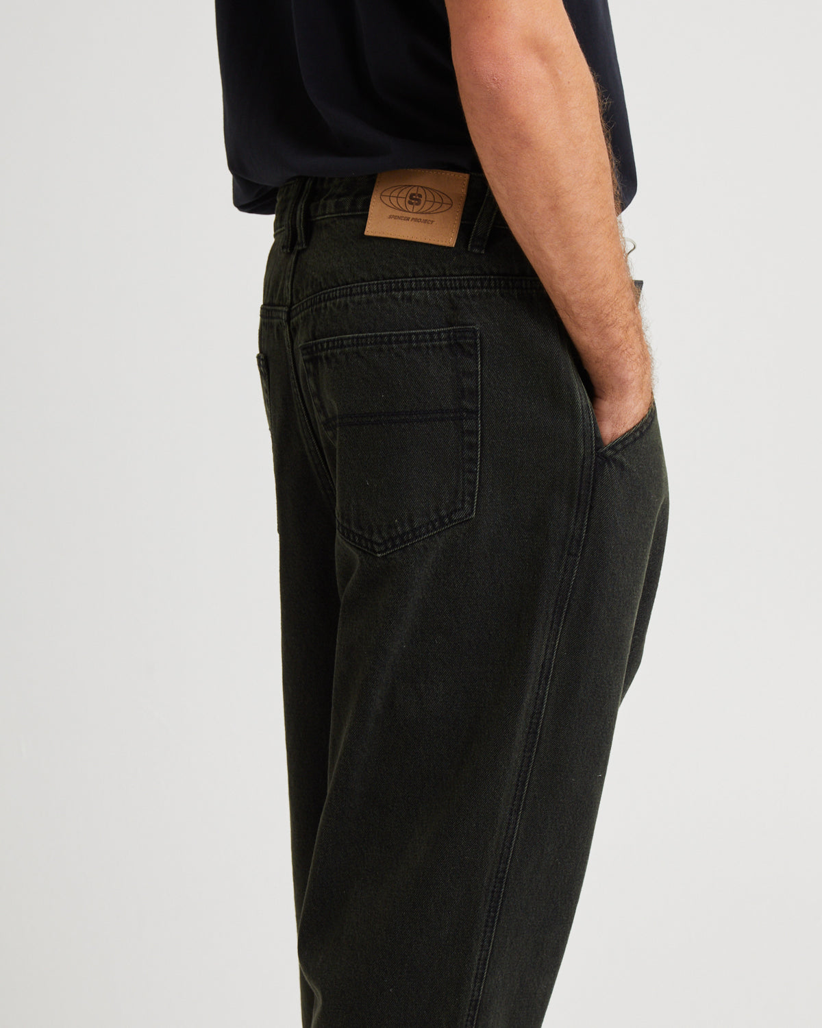 Oregon Overdyed Denim Jeans GREEN