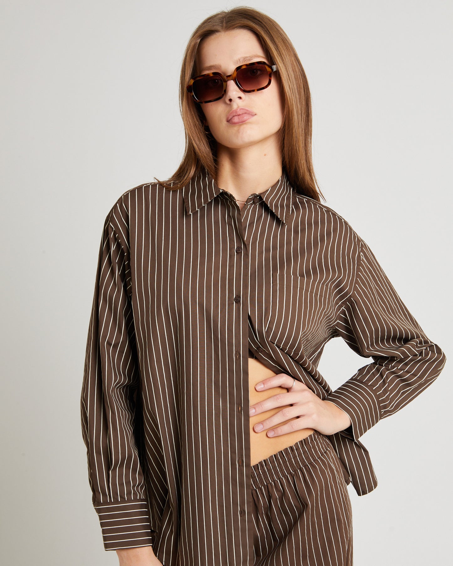 Poppy Poplin Long Sleeve Shirt