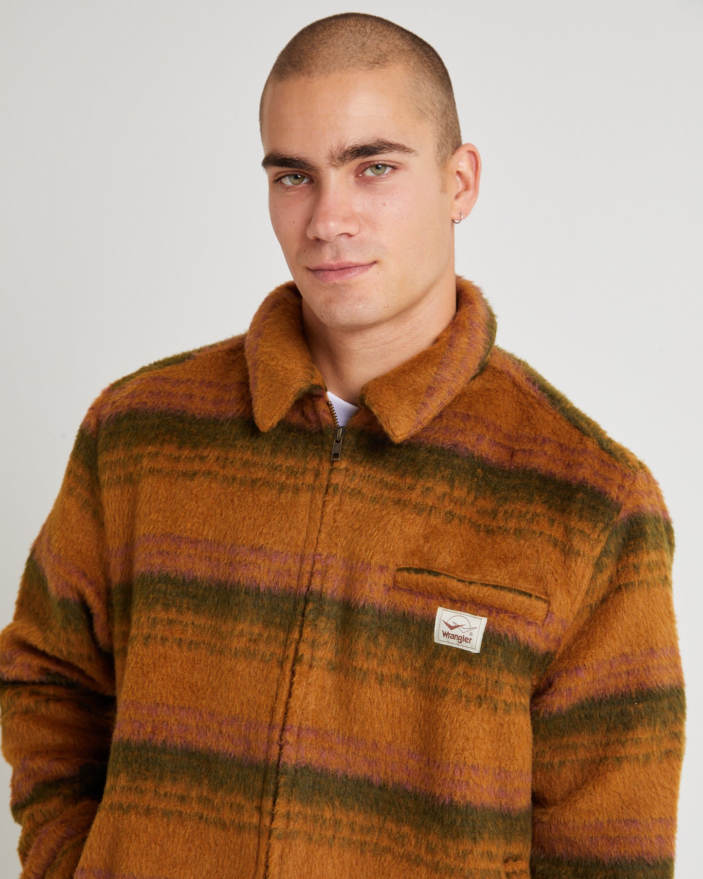 Harrington Jacket Brushed Rust