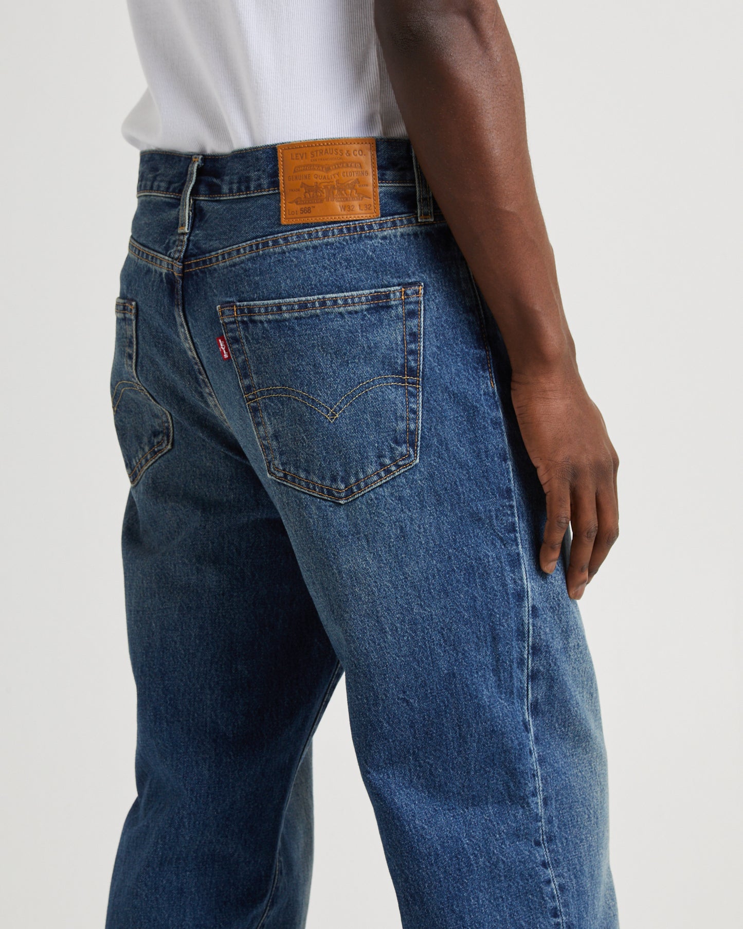 568 Stay Loose Denim Jeans Aisle Seat