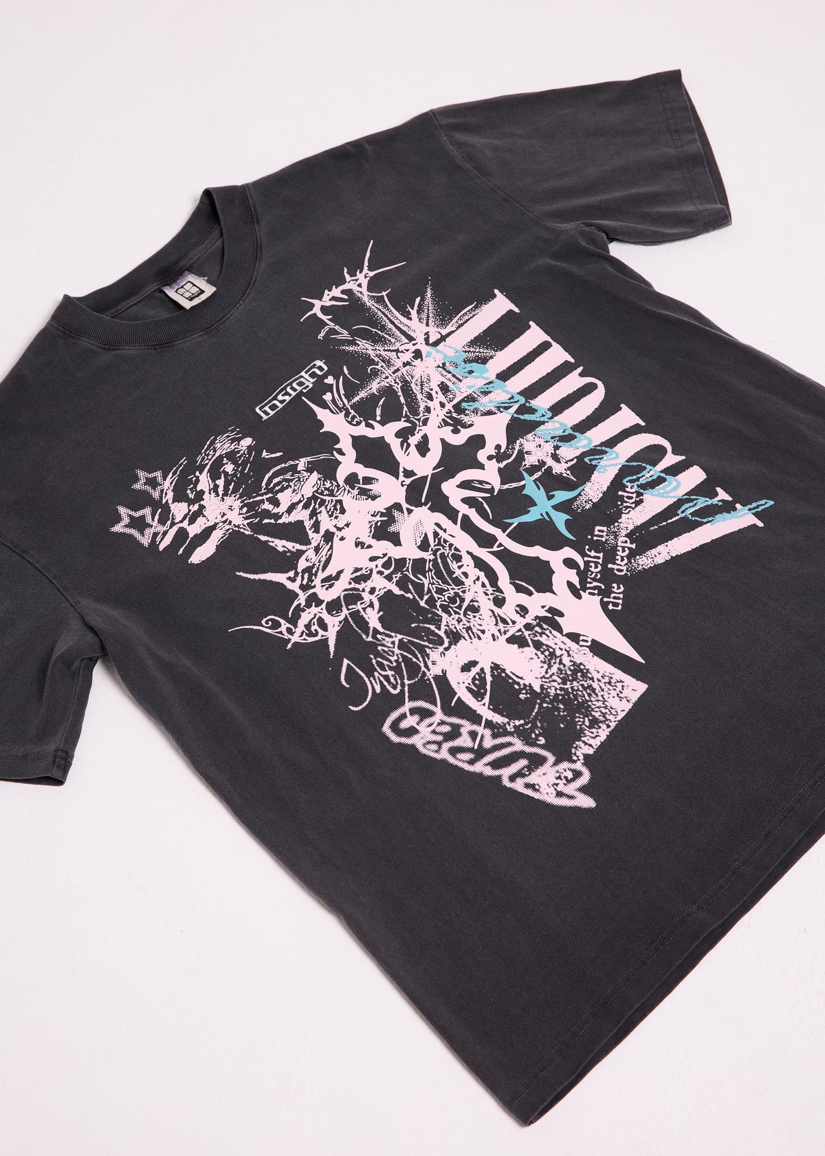 Chalice Short Sleeve T-Shirt WASHED BLACK