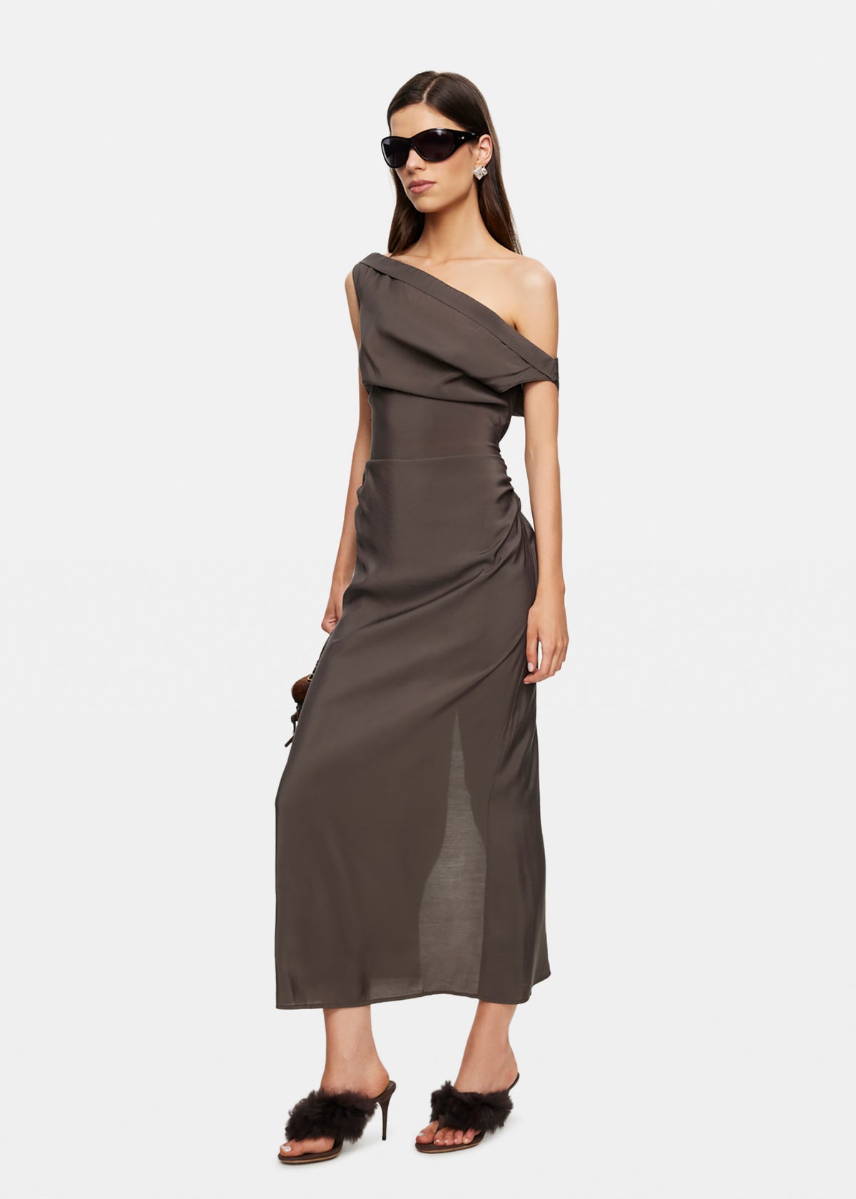 Sweetheart Maxi Dress COCOA