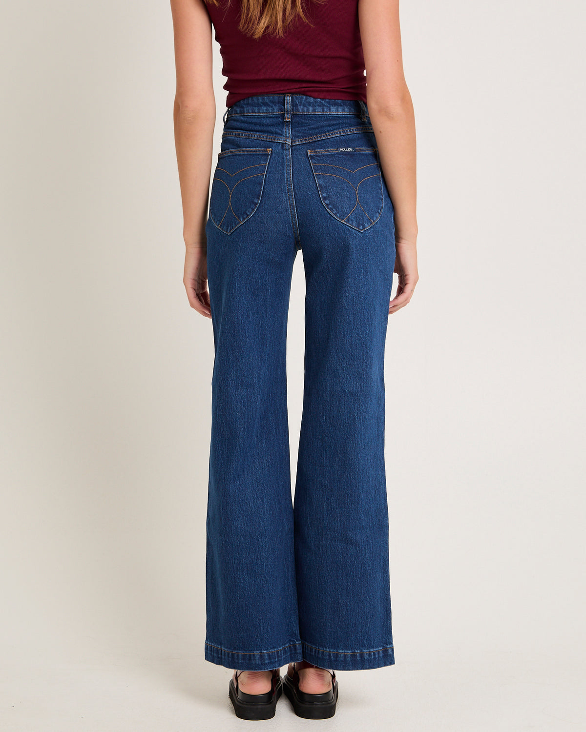 Sailor Denim Jeans Long Eco Ruby ORGANIC DARK BLUE