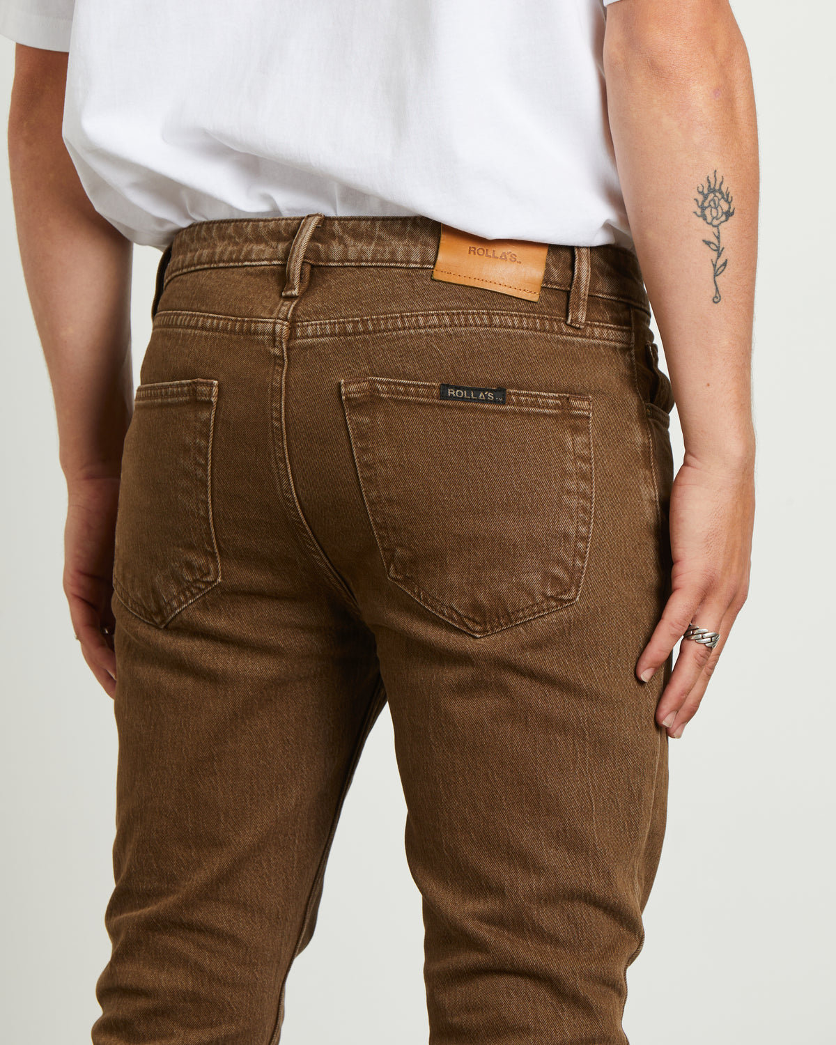 Tim Slim Denim Jeans Coast COAST BROWN